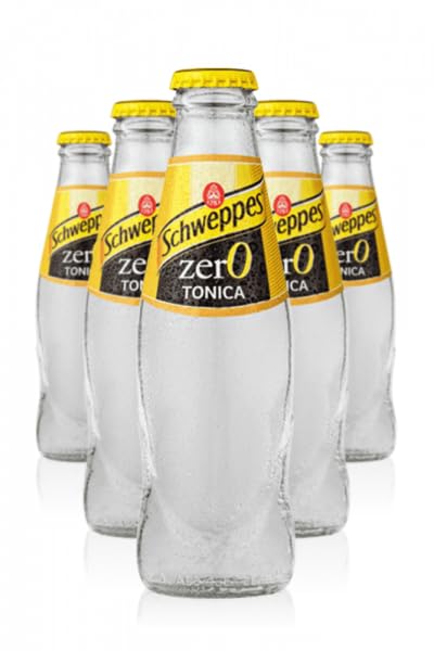 Schweppes Tonica Zero 24 Bottiglie in Vetro da 0,18l