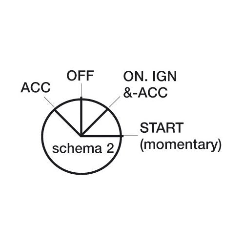 OSCULATI Chiave avviamento in Nylon stagna