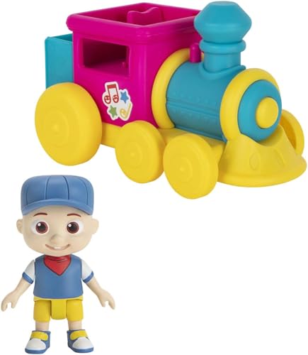 CoComelon CMW0080 - Trenino musicale e personaggio esclusivo JJ, versione ufficiale inglese, giocattolo a partire dai 3 anni