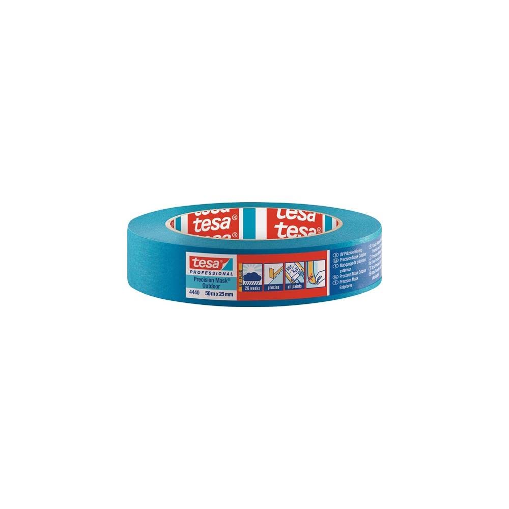 tesa 04440-00001-00 - Nastro crespo, 50 m x 25 mm, 1 pezzo