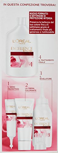l'Oréal Paris Excellence Crema Colorante Triplo Trattamento Avanzato, 6 Biondo Scuro - 1 Pacco