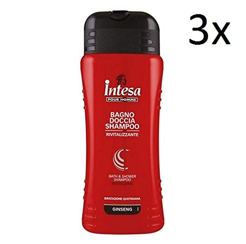 Intesa Pour Homme, shampoo rivitalizzante per tutti i giorni, ginseng 500 ml