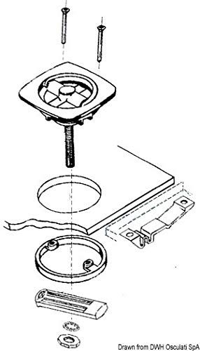 OSCULATI Alzapagliolo OT.CR. 52x20 mm