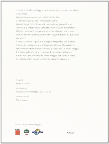 Il mondo del Primo maggio. CD Audio e DVD