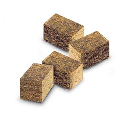 RAINBEAM Accendifuoco Ecologico 100 PZ Senza Petrolio Inodore, Legno e Paraffina, SOLID FIRE FUEL, Blocco, unflavored