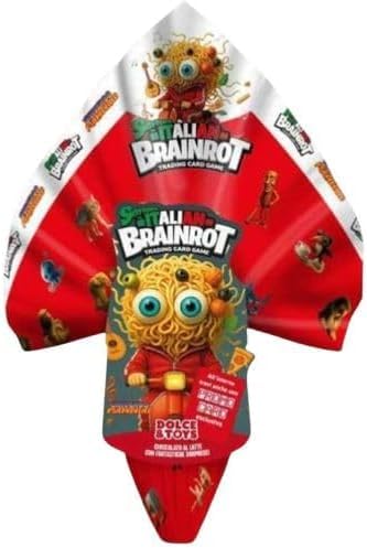 CG94 !Uovo di Pasqua 250g Cioccolato al Latte con Sorpresa Italian Brainrot Edizione 2026 Grafica 3D Personaggi da Collezione PER OGNI ORDINE UN FAVOLOSO OMAGGIO !