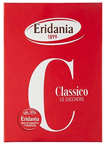 20 x ERIDANIA ZUCCHERO SEMOLATO ASTUCCIO KG 1