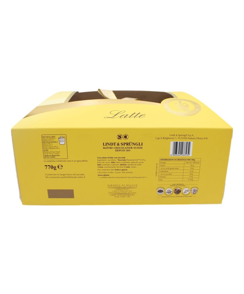Lindt&Sprungli Uovo Noccior Latte Classico 770G - 770 g