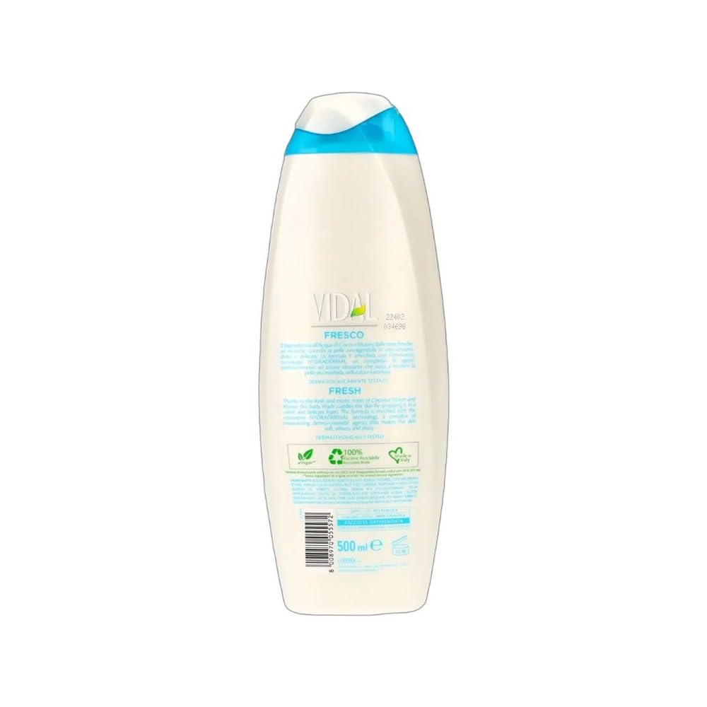 Vidal Bagnodoccia 500 ml. Fresco Cocco & Monoi