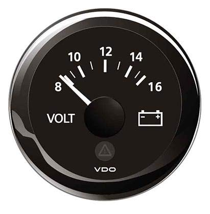 VDO VOLTOMETRO 18-32V NERO