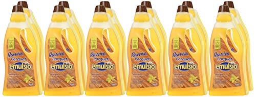 Set 12 EMULSIO 2794 Ravviva Parquet Ml 750 Detergent Detersivi E Pulizia Della Casa