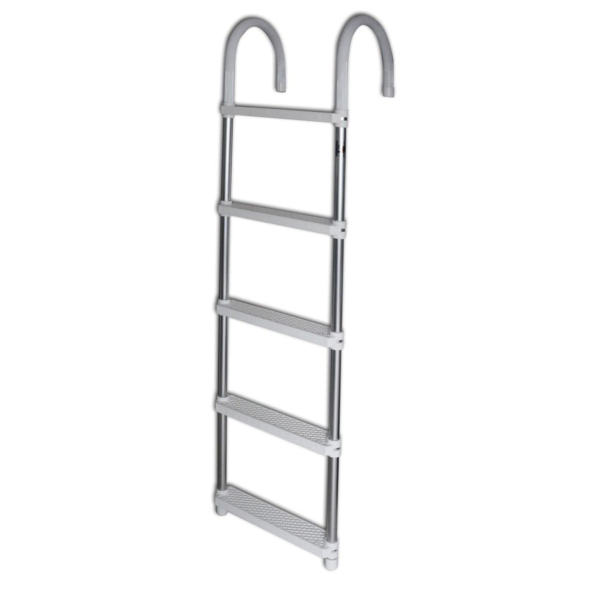 SCALETTA MOD. "GAMMA" CON CURVE DI ATTACCO 26 cm CINQUE GRADINI