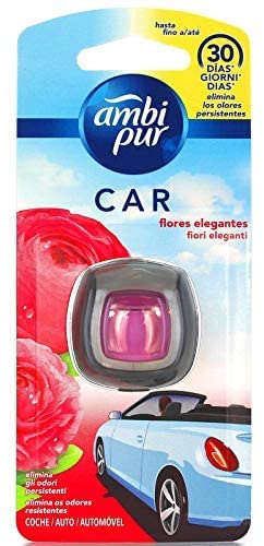 6 x AMBIPUR Deod.Auto Usa&Getta Fiori Delicati 30 Giorni 2 Ml