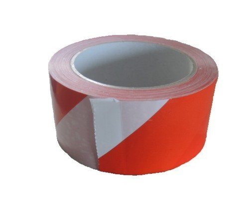 Nastro Imballo Silenzioso Bianco Rosso Mm 50 Mt 66 Colori