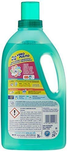 ACE+ 8 x Candeggina Delicata Regol. Colori E Delicati 2000 Ml, Sbiancante per Tessuti, Liquido, Senza Profumazione, Porcellana, Ceramica, Plastica, Tessuto