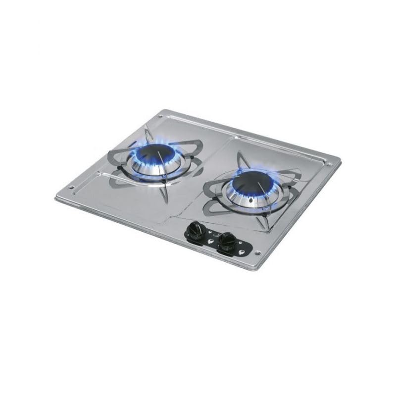 CAN Piastra di cottura a incasso a gas INOX