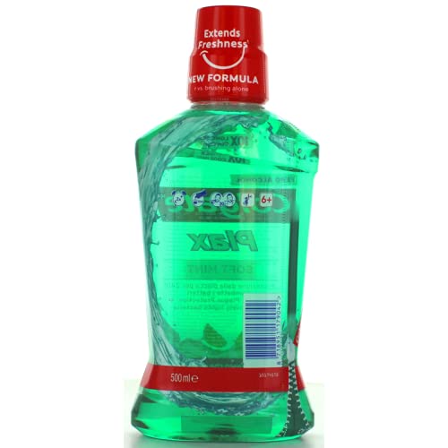 COLGATE PLAX COLLUTORIO ANTIPLACCA 6 CONFEZIONI DA 500 ML MENTA