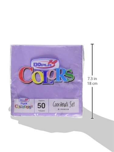 Tovaglioli 2Veli 33X33 X50 Lilla