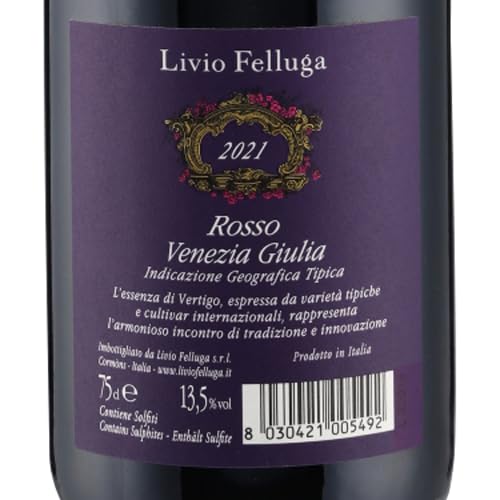 Livio Felluga Vertigo Rosso Igt Livio Felluga Cl.75-750 ml