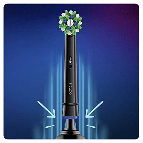 Testine Di Ricambio nere Oral-B Cross Action, Confezione Da 5 Pezzi
