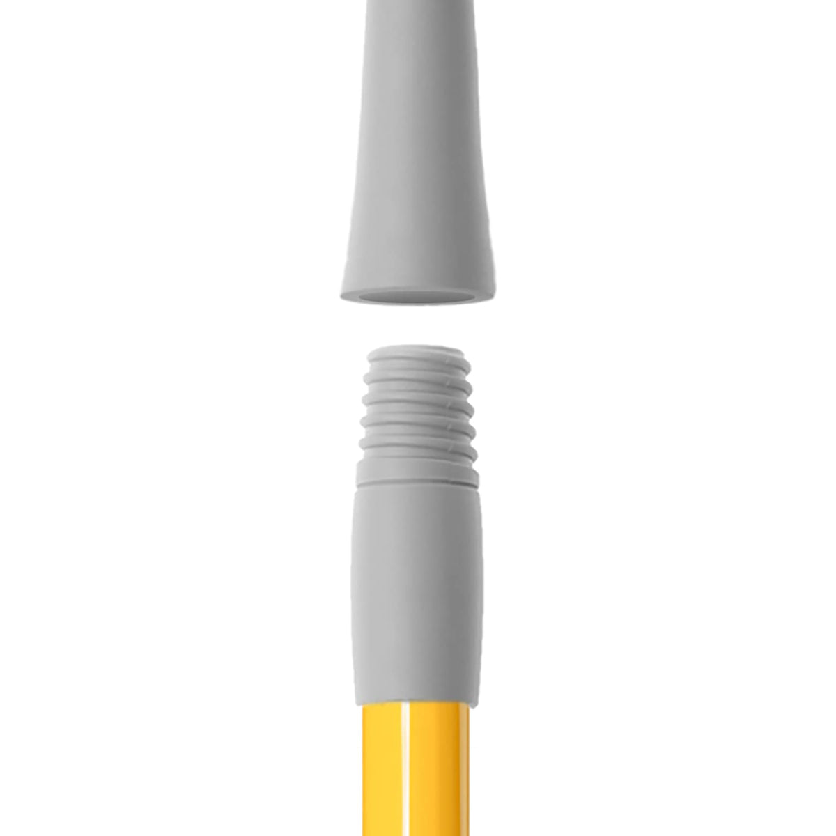 Apex Piumino Spolverino in Vera Lana Merinos con Manico Ergonomico e Attacco Universale – Trattiene la Polvere Senza Graffiare, 55 cm