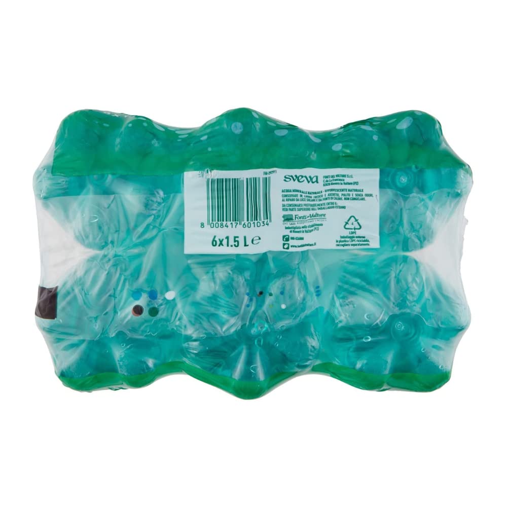 Sveva Acqua Frizzante 24 Bottiglie Da 1.5 Litri