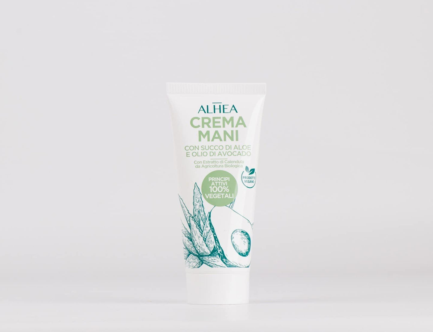 Crema mani con Aloe vera e avocado Alhea