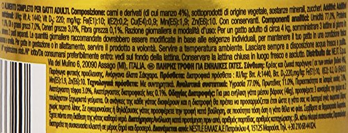 Gourmet, Alimento Completo per Gatti con Manzo - 85 gr