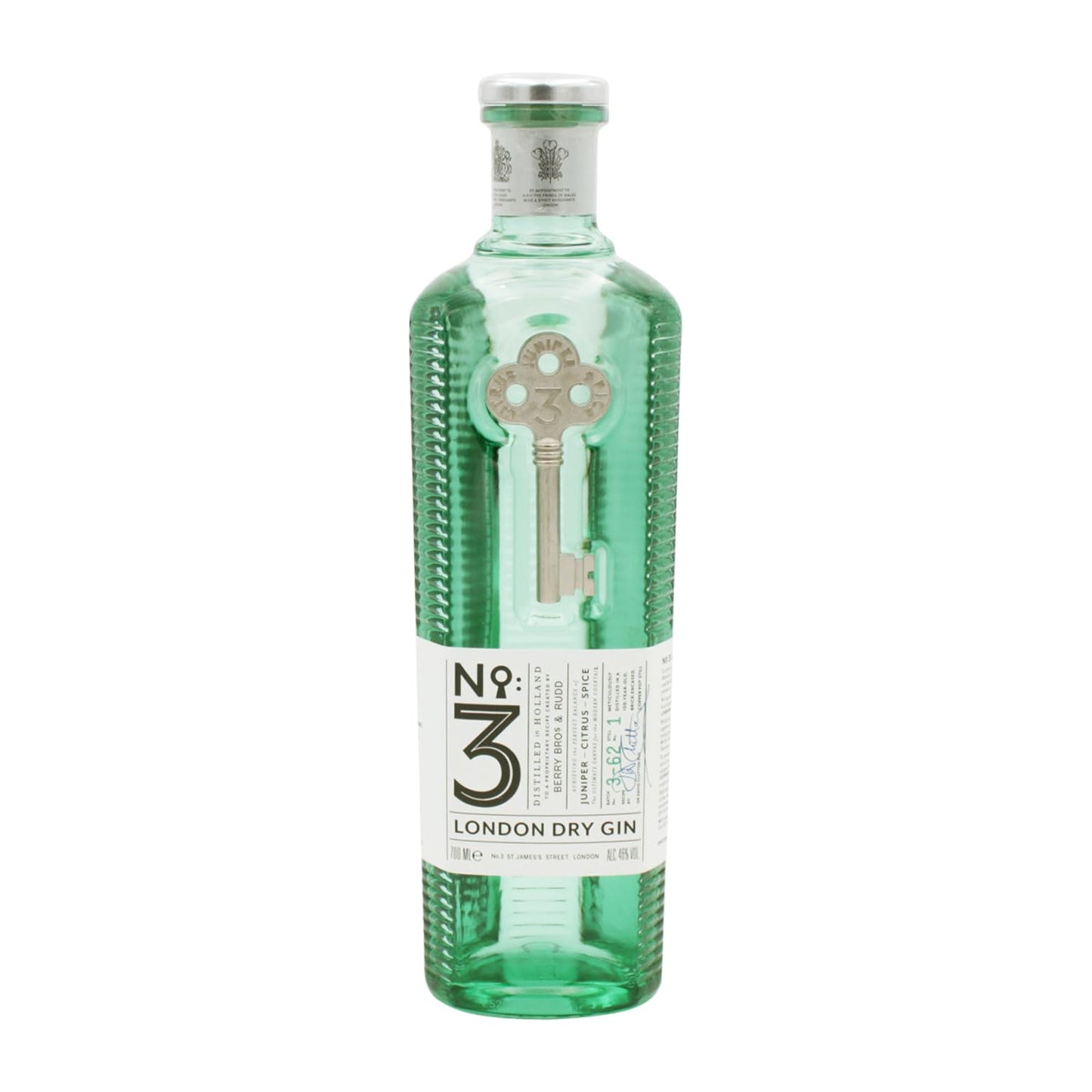 Gin London Dry Nø3 Cl 70 Gradi 46% Vol.