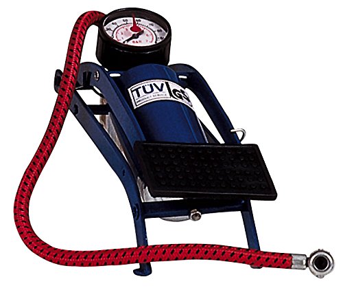 Bottari 24055 Pompa Gonfiaggio a Pedale con Manometro, 1 Cilindro