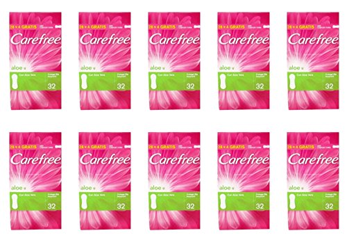 320 Proteggi salva Slip CAREFREE con aloe vera salvaslip Offerta stock