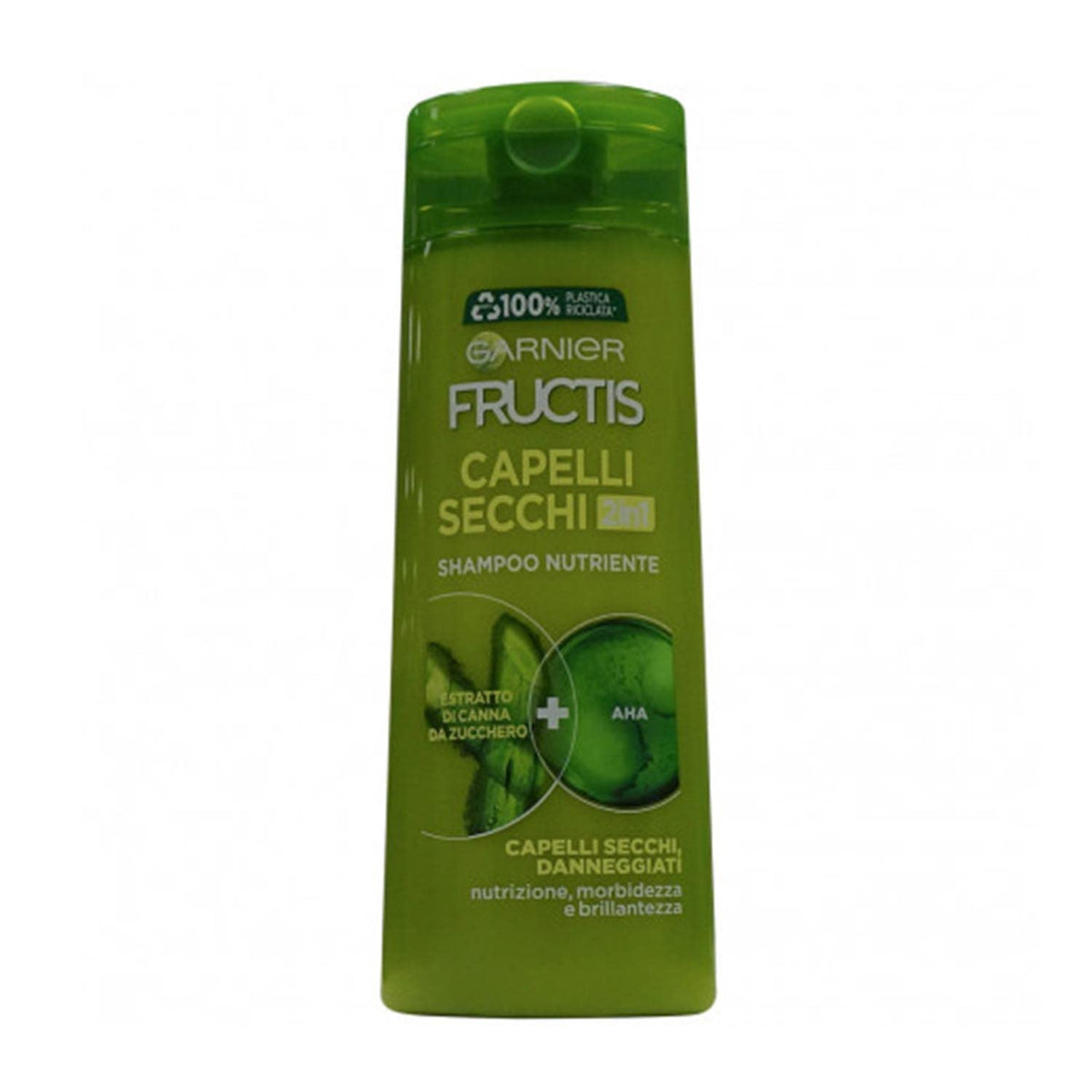 12 x FRUCTIS Shampoo Fortificante 2 In 1 Capelli Secchi 250 Ml