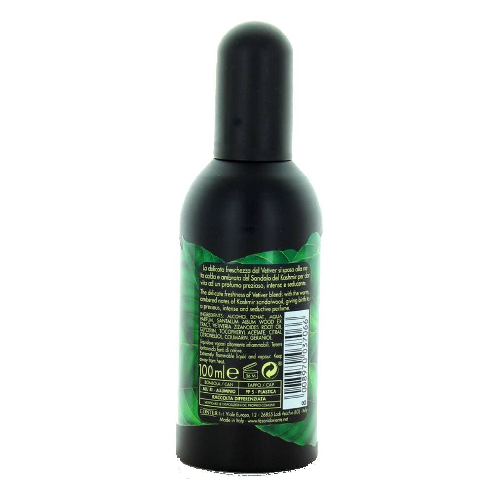 Tesori d Oriente Sandalo del Kashmir & Vetiver Parfum 100 ml Eau de Toilette