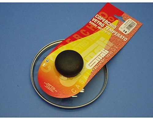Gnali COV14PC Coperchio Vetro 14 Cm con Espositore Trasparente