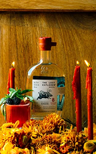 The Lost Explorer - Mezcal Messicano, Prodotto con 100% Agave Espadìn, Dolce ed Erbaceo, 42%, Bottiglia in Vetro da 750 ml