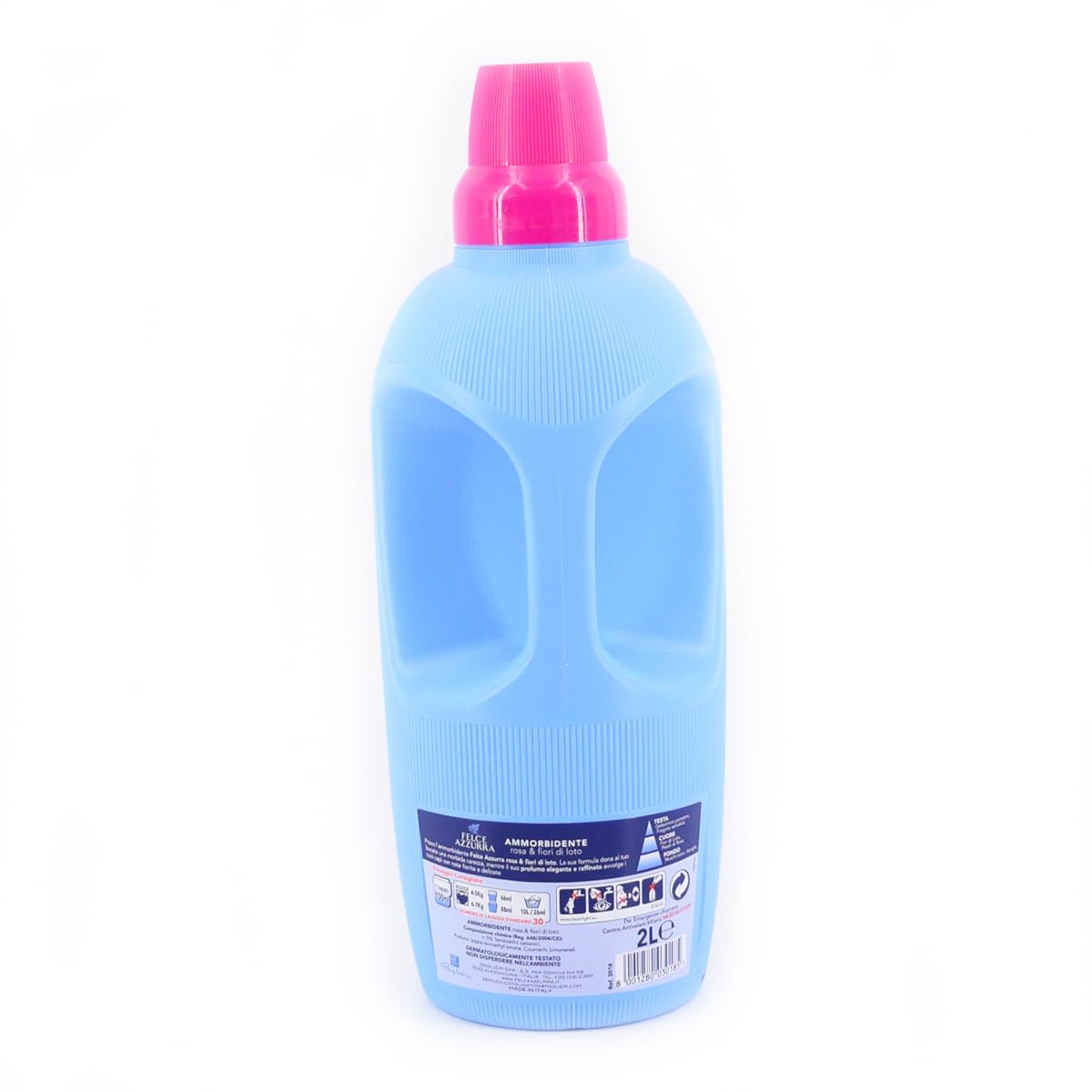 9x Felce Azzurra - Ammorbidente Rosa & Fiori Di Loto, Profumo Inconfondibile, Capi Morbidi - 30 Lavaggi - 2Lt