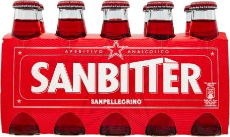 CARTONE 40 SANBITTÈR ROSSO APERITIVO ANALCOLICO 100ml