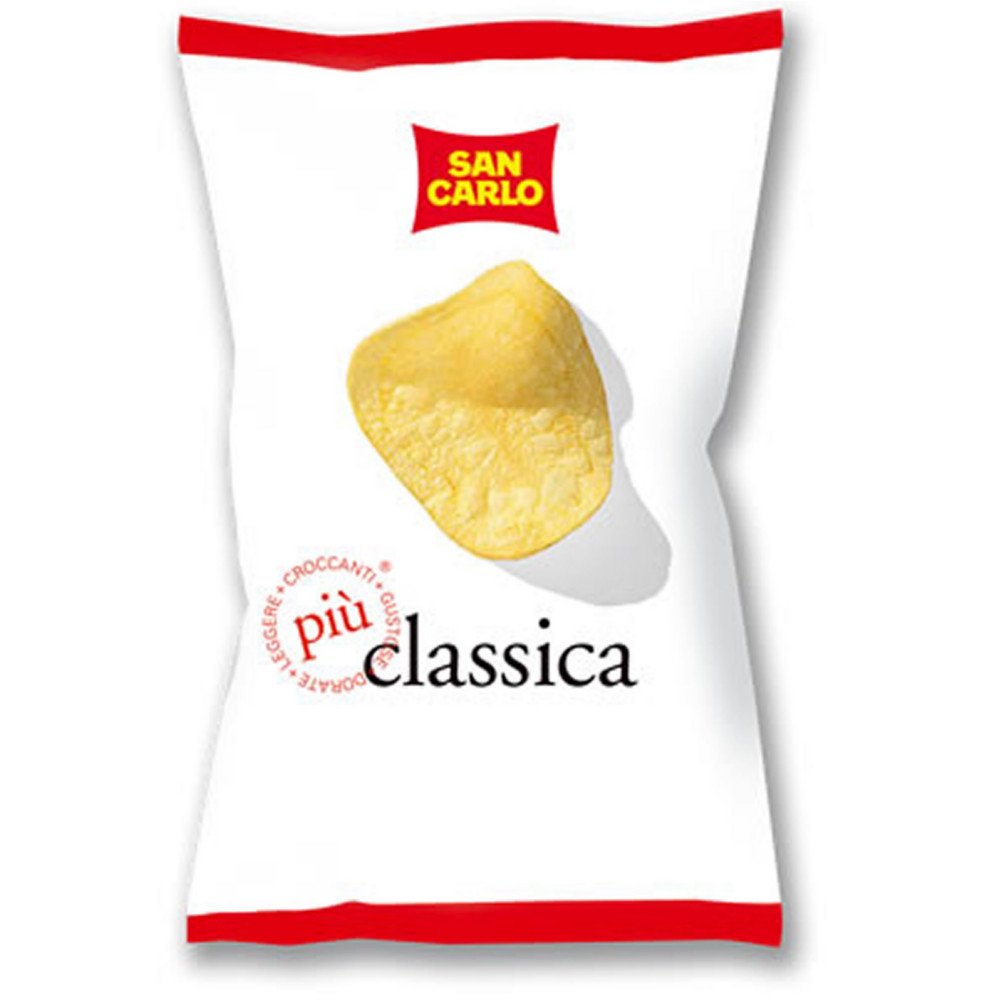 San Carlo Patatine Classiche Confezione da 20 pacchi da 50 gr (1000060017)
