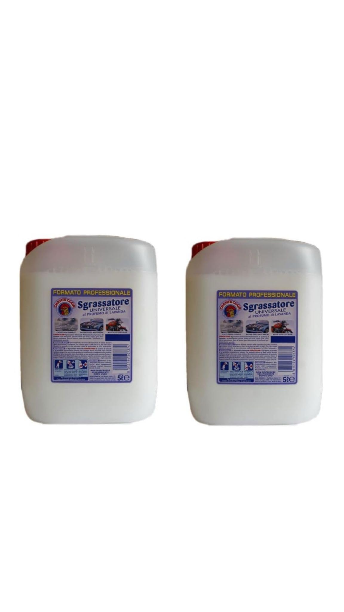 2 x Chante Clair – Sgrassatore universale profumo lavanda, 5 l