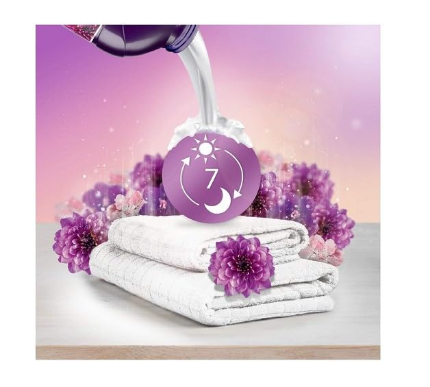 Procter & Gamble Lenor Ammorbidente 40 Lavaggi Ametista Rosa E Note Di Muschio, Offre Una Freschezza Duratura Per Un Letto Fresco Fino A 1 Settimana