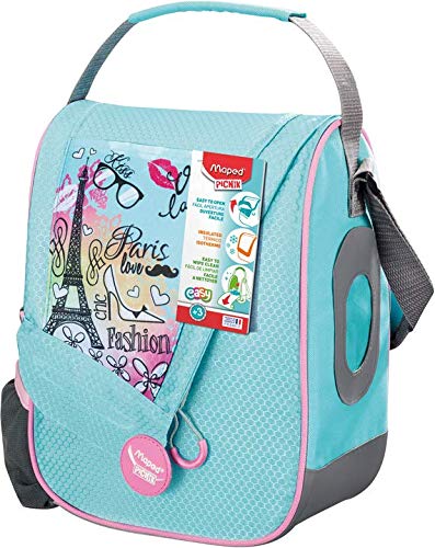 Maped Zainetti Porta Vivande Zainetto per Bambini, 5,5 lt., Paris Fashion