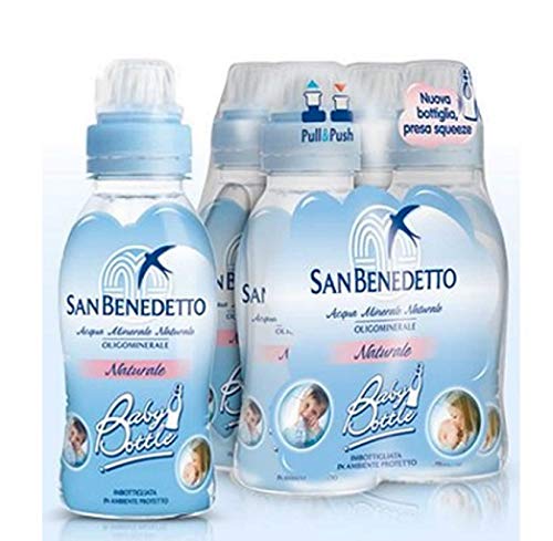 San Benedetto Baby Squeezable Acqua Naturale da Italia 3x4er Pack 12x 250ml