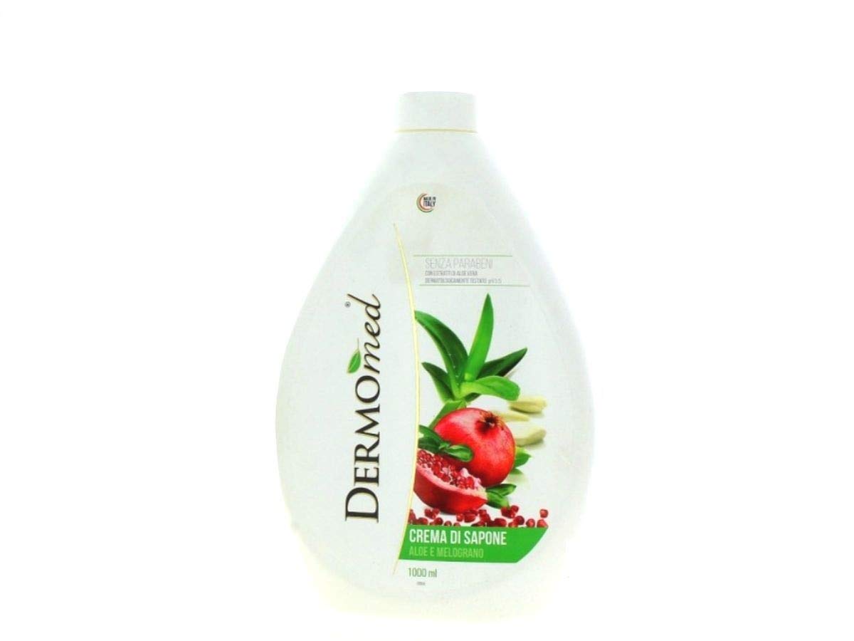 CREMA DI SAPONE ALOE E MELOGRANO 1 LITRO DERMOMED