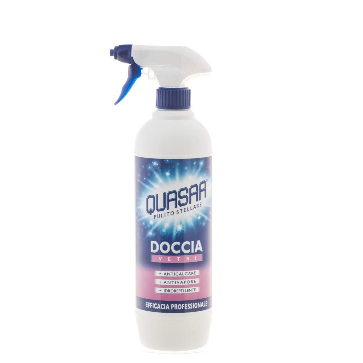 Quasar Detergente Per Doccia Vetri - 3 Pezzi Da 650 Ml, Totale: 1950 Ml