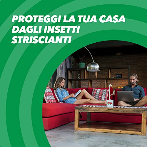 Baygon Spray con Cannuccia Extra Precision, Efficace contro Scarafaggi e Formiche, Protezione Continua fino a 4 Settimane, 3x Bombole da 400 ml