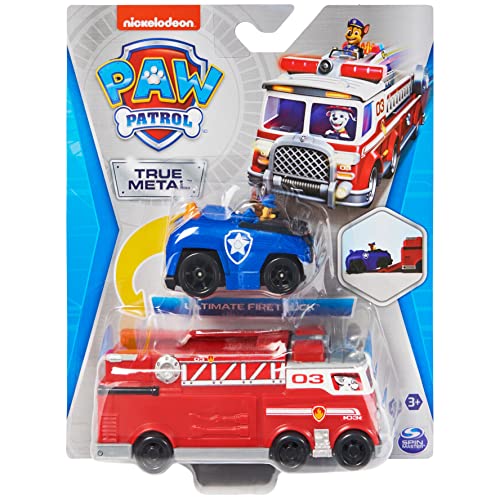 Paw Patrol True Metal Team Fahrzeuge
