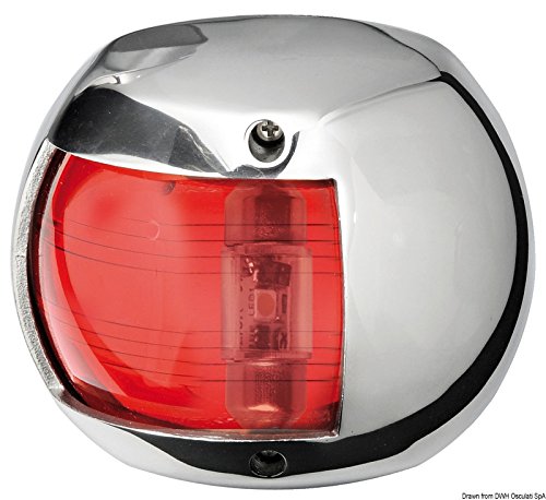 OSCULATI Fanale a LED 112,5° Rosso