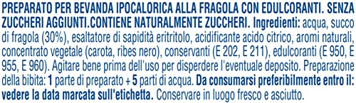 Fabbri Sciroppo Fragola Zero 560ml