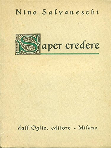Saper credere
