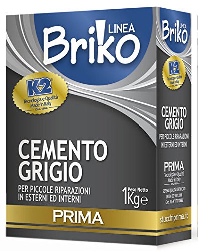 LINEA BRIKO CEMENTO GRIGIO DA KG. 1 PZ - 12